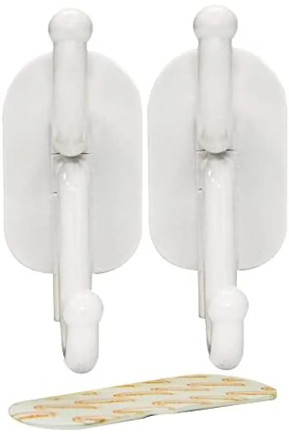 61321 2Pc Removable Adhesive Hooks, 1185222