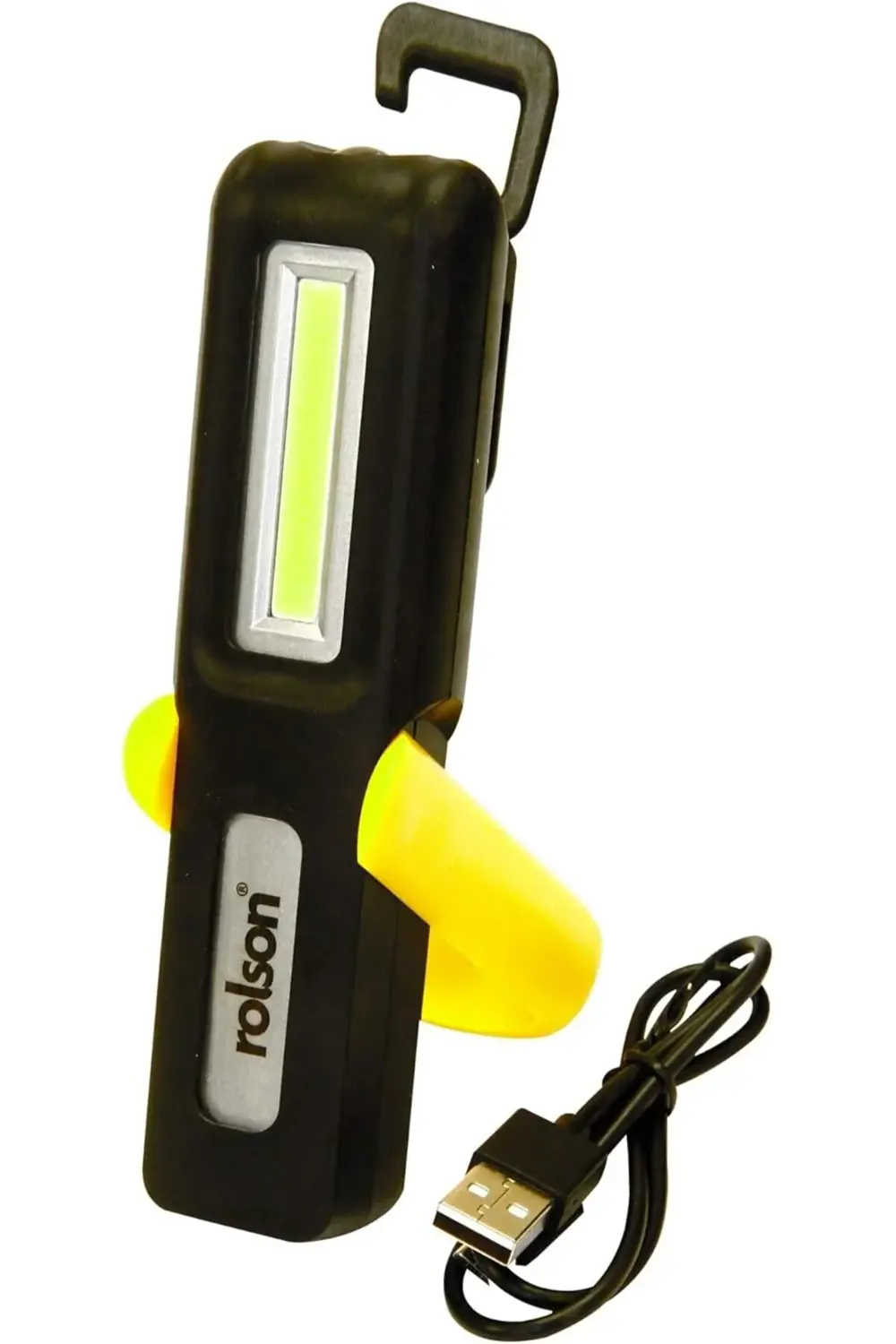 61467 3W USB Rechargeable COB Torch & Lamp 1185222