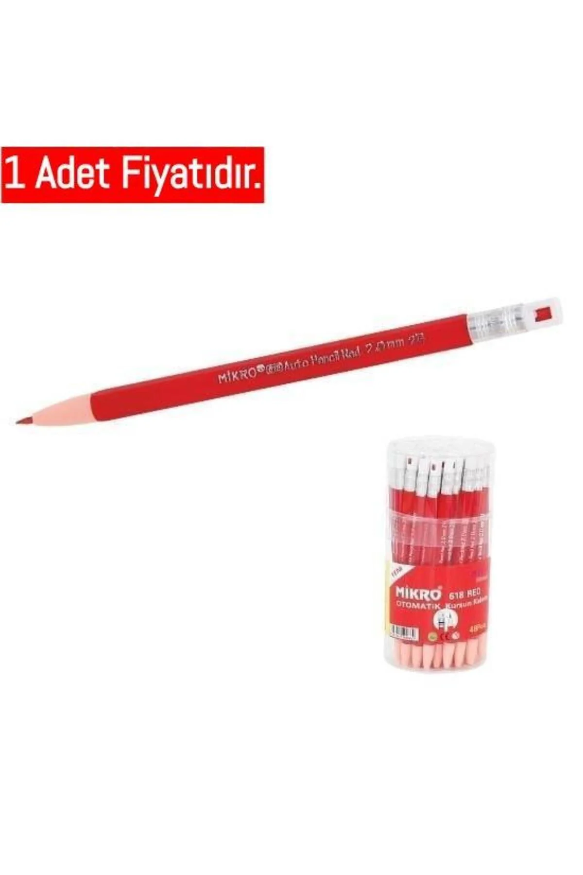 | 618-48 Kırmızı Versatil Kalem 2.00 Mm | 618-48 Kırmızı Versatil Kalem 2.00 Mm