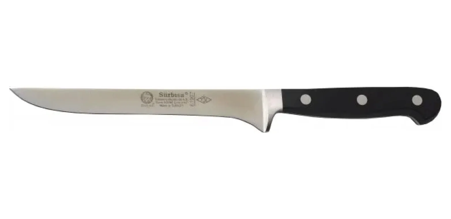 61907 - Sürmene Sıcak Dövme Kasap Kemik Sıyırma Bıçağı 17 Cm Diğe