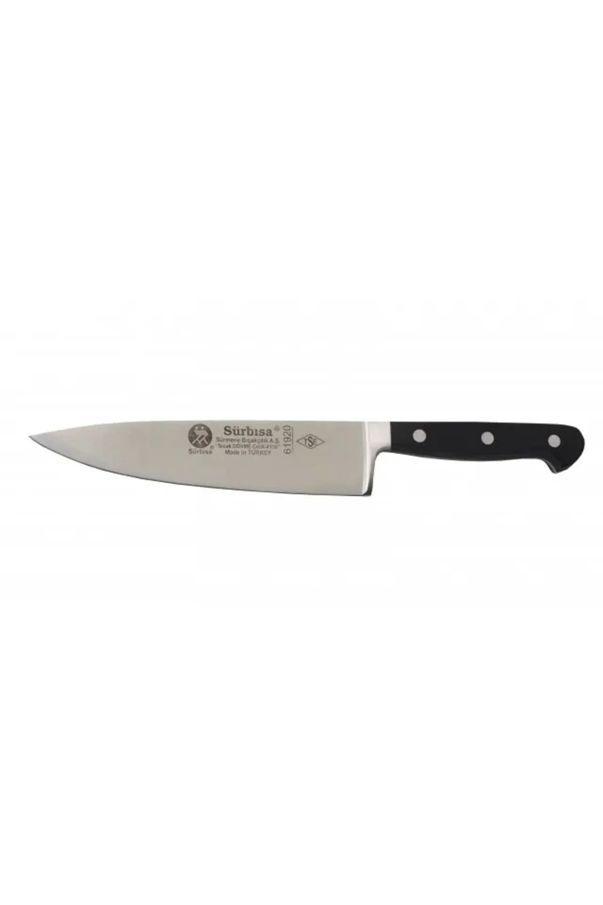 61920 - Sürmene Sıcak Dövme Şef Bıçağı 18 Cm - Görsel 2