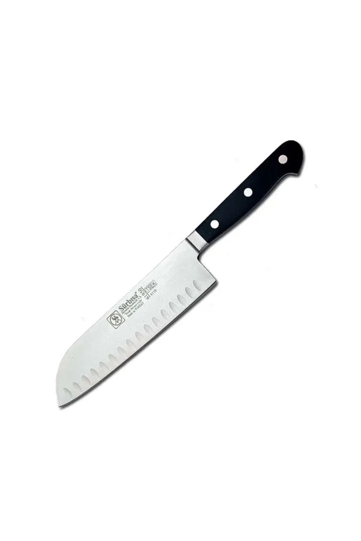 61950 - Sıcak Dövme Oluklu Santoku Şef Bıçağı 18 Cm - Görsel 2