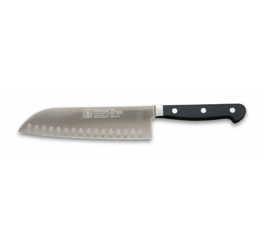 61950 - Sıcak Dövme Oluklu Santoku Şef Bıçağı 18 Cm 61950 - Sıcak Dövme Oluklu Santoku Şef Bıçağı 18 Cm