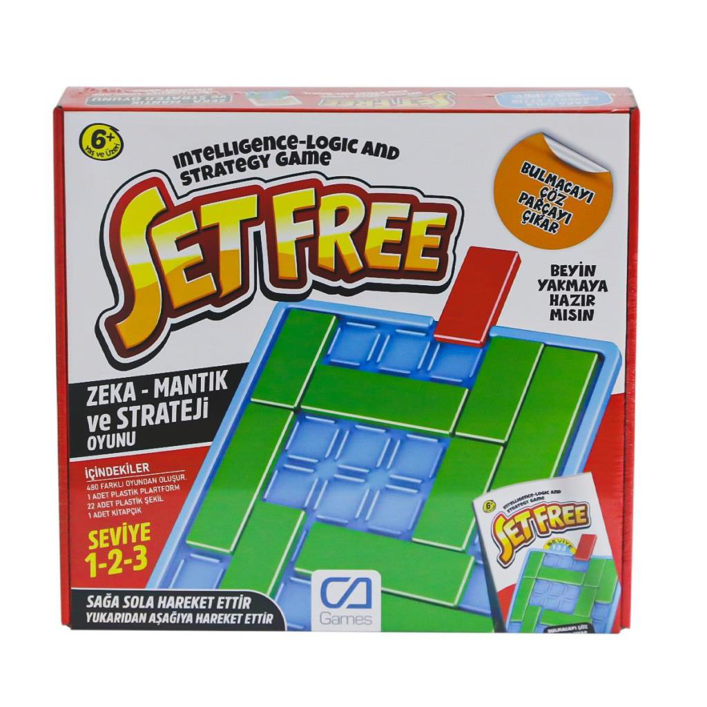 620 CAPLS-5264 Setfree Zeka, Mantık ve Strateji Oyunu -CaGames 620 CAPLS-5264 Setfree Zeka, Mantık ve Strateji Oyunu -CaGames