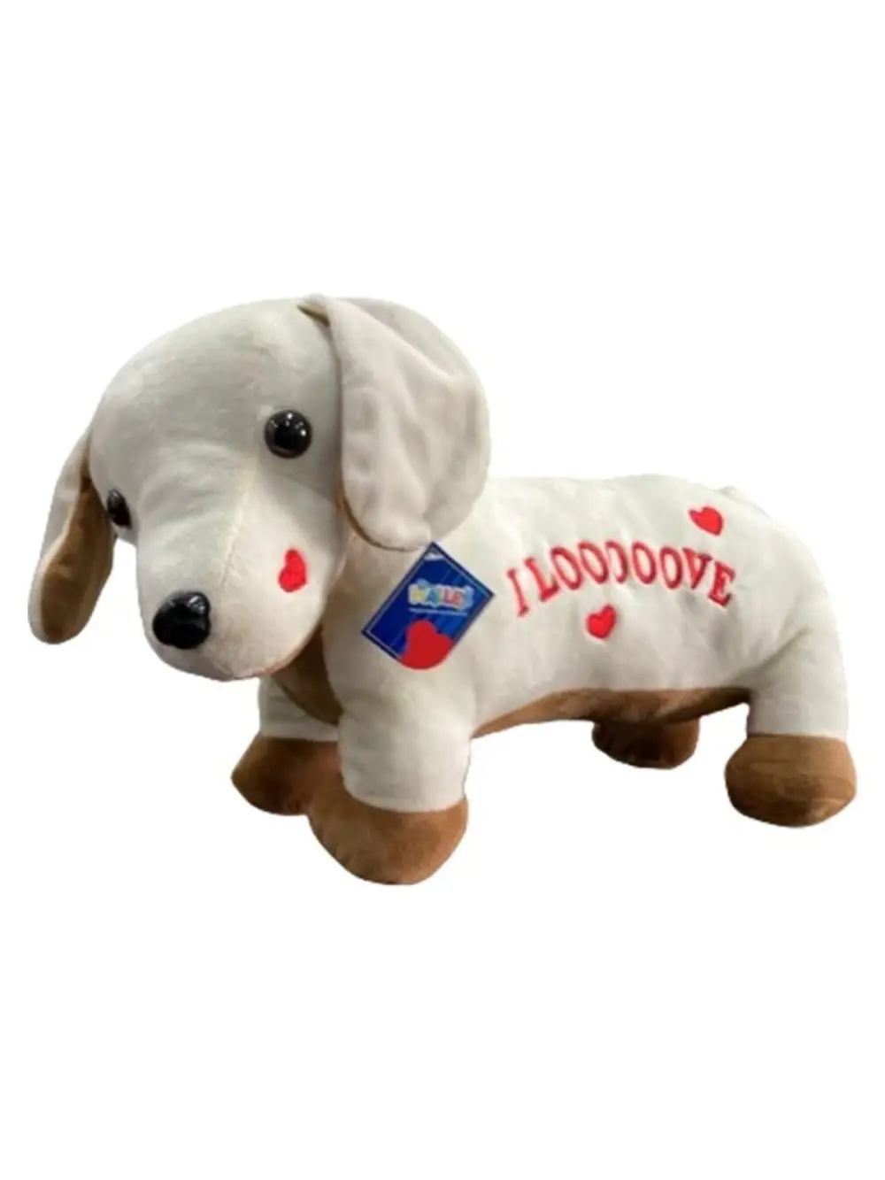 62203 PELUŞ 45 CM AŞIK KÖPEK YASTIK -HLY
