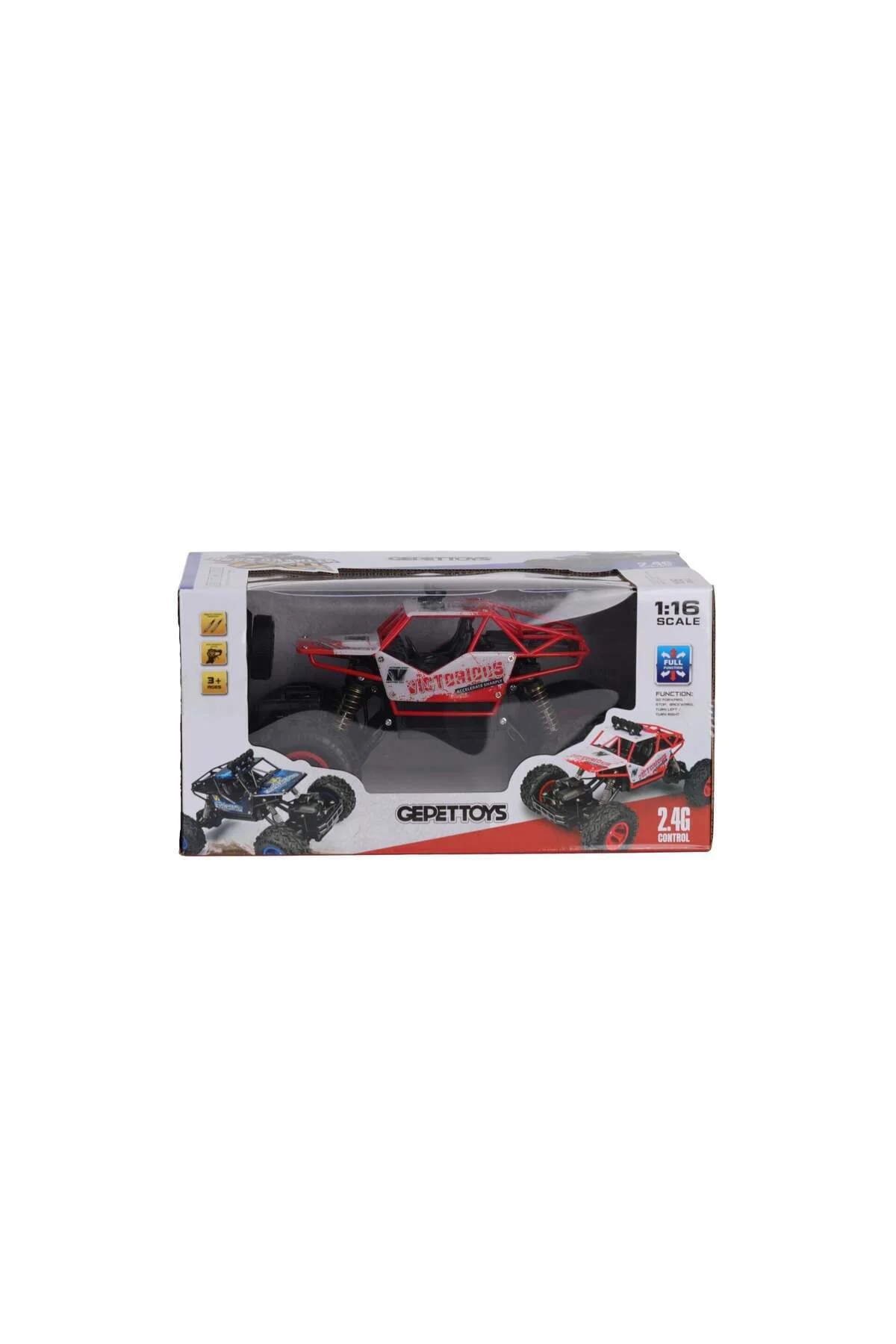 6248 1 16 2 4G 4 4 Rock Crawler 4 8V Lithium Batarya