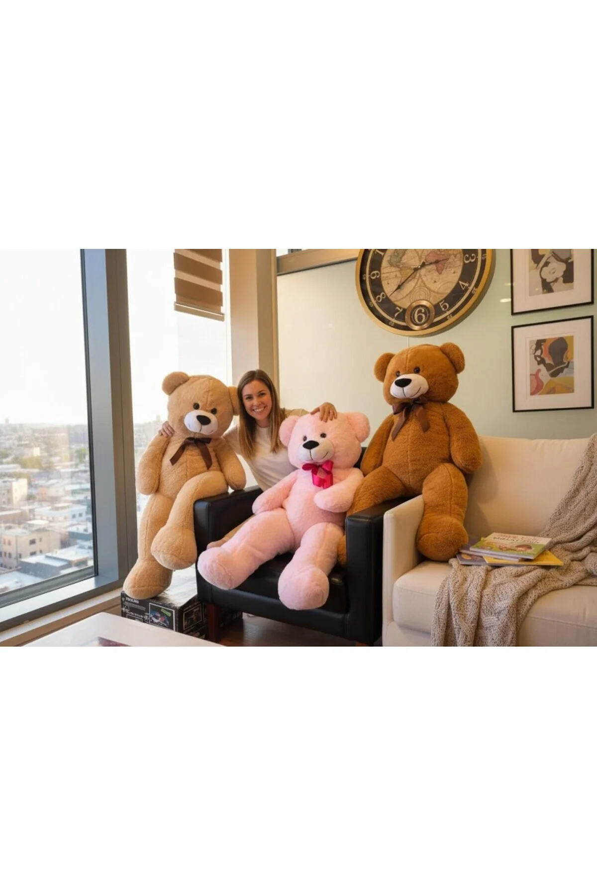 62723 PELUŞ 100CM UZUN AYI
