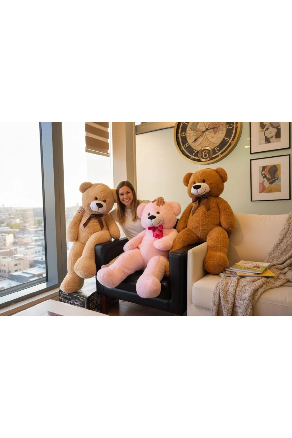 62723 PELUŞ 100CM UZUN AYI