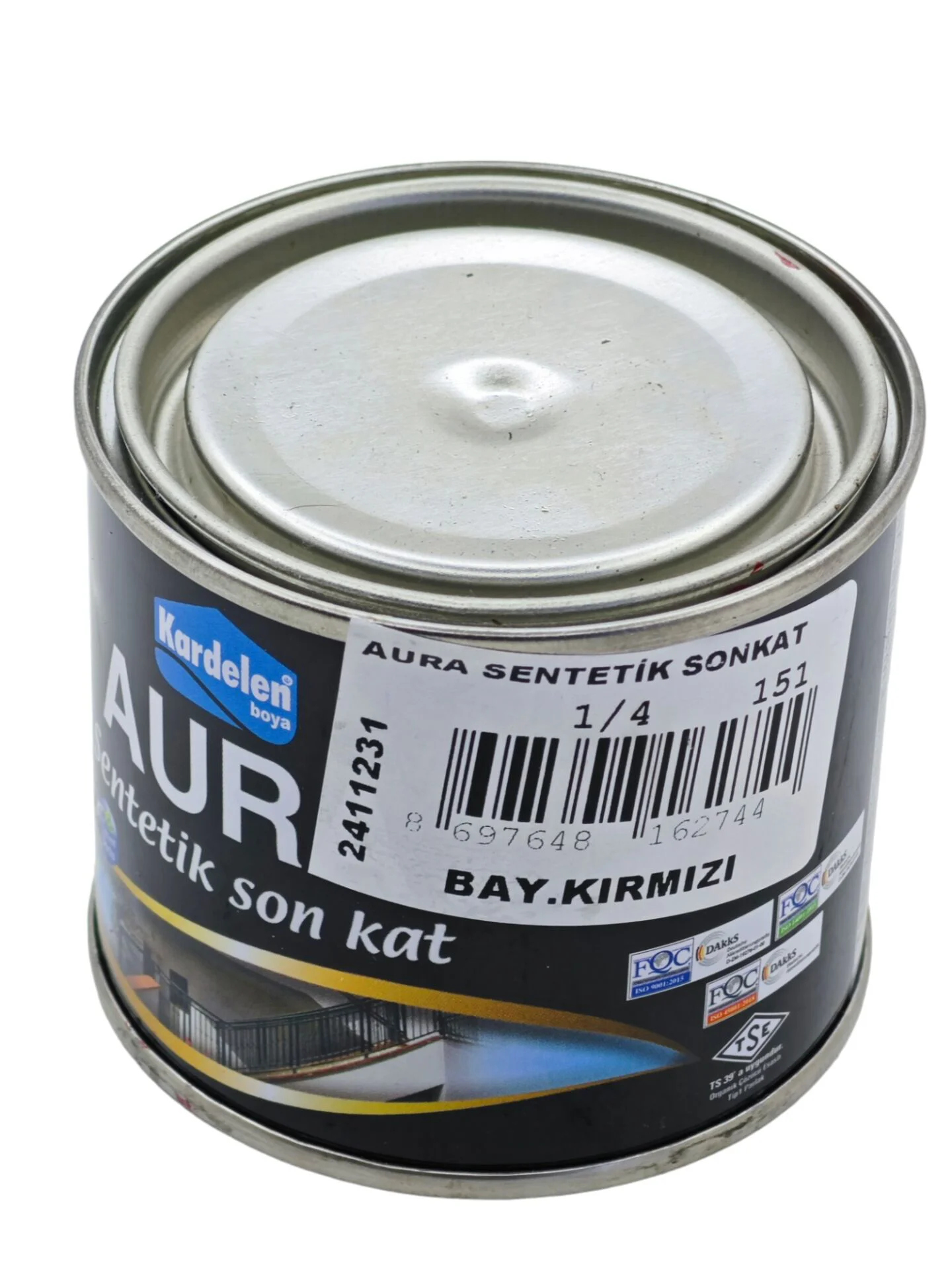 6274   Kardelen Aura Sentetik Sonkat Boya 250Gr - Kırmızı