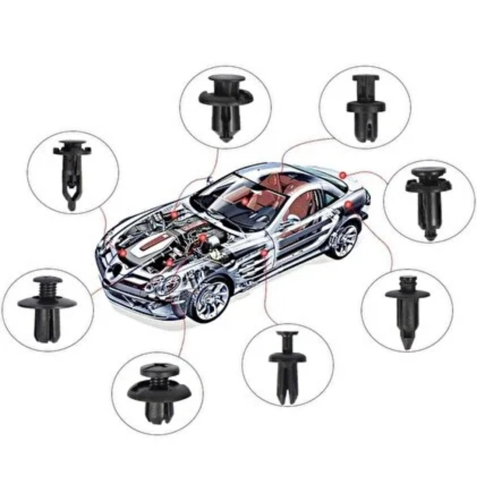 630 Adet Trim Klips Seti – Oto Panel, Kapı Döşeme, Tampon Ve Pervaz İçin Evrensel Raptiye Bağlantı Elemanları Bx40 Fiyatı, Yorumları ve Özellikleri