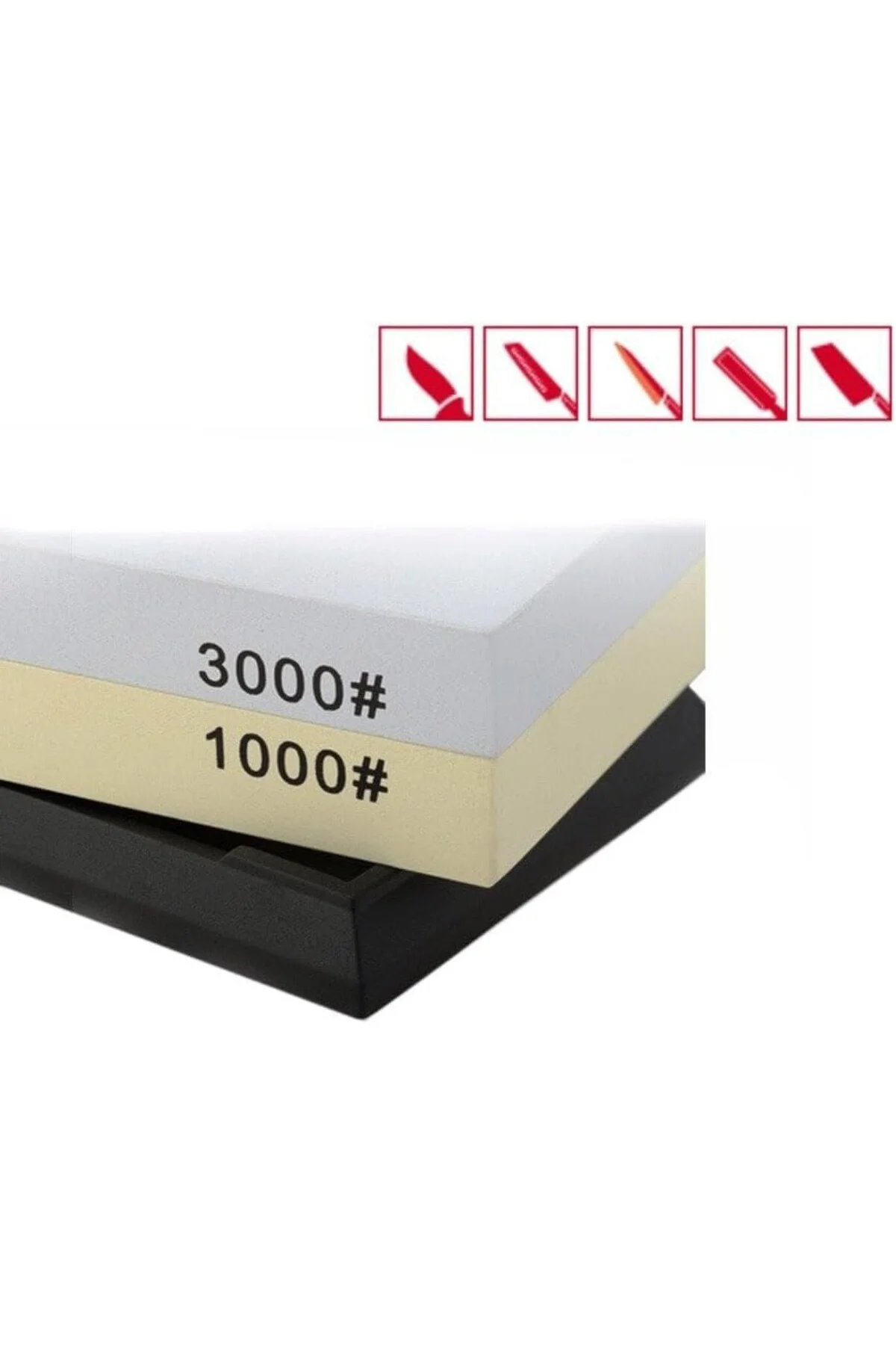 6310 Taidea Çift Taraflı Bileme Taşı 1000/3000 Kum