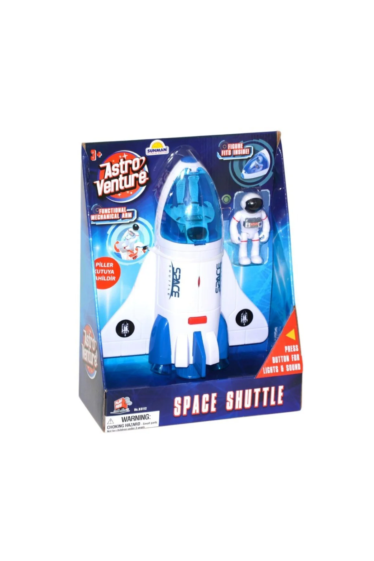 63112 NessiWorld Astro Venture Sesli Ve Işıklı Uzay Mekiği