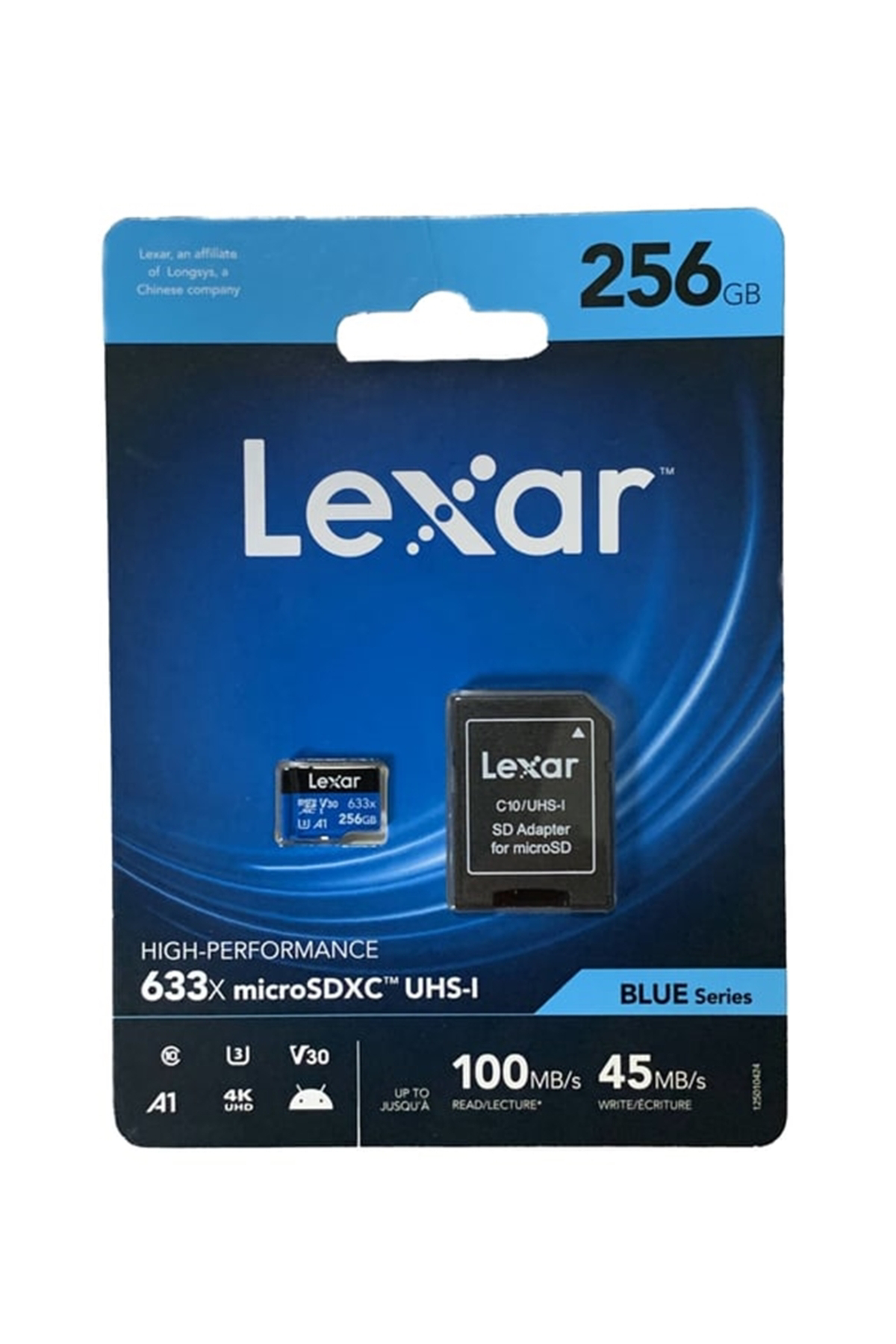 Lexar 633X 256 Gb Microsdxc Class 10 Uhs-İ Hafiza Karti Adaptör Drone K