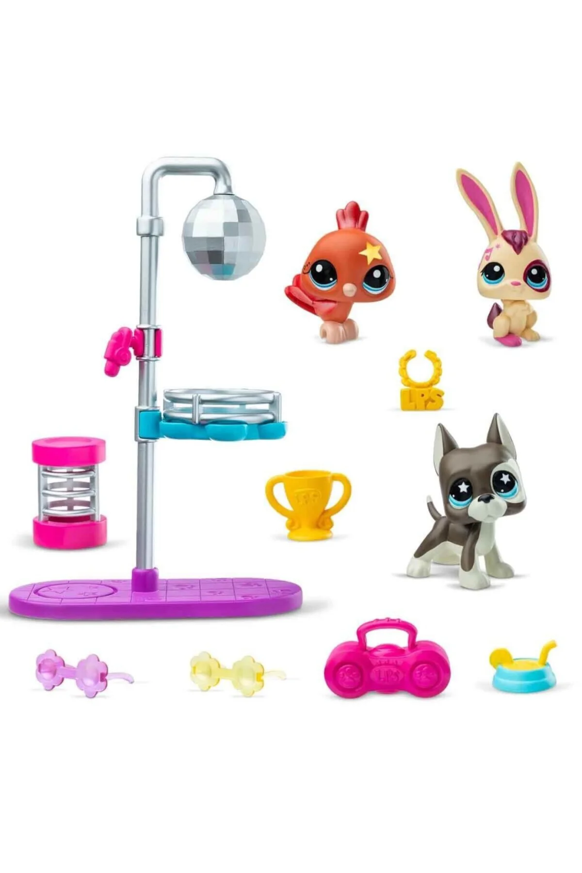 6377 SUN- LİTTLEST PETSHOP MİNİŞLER DISCO NİGHT OYUN SETİ
