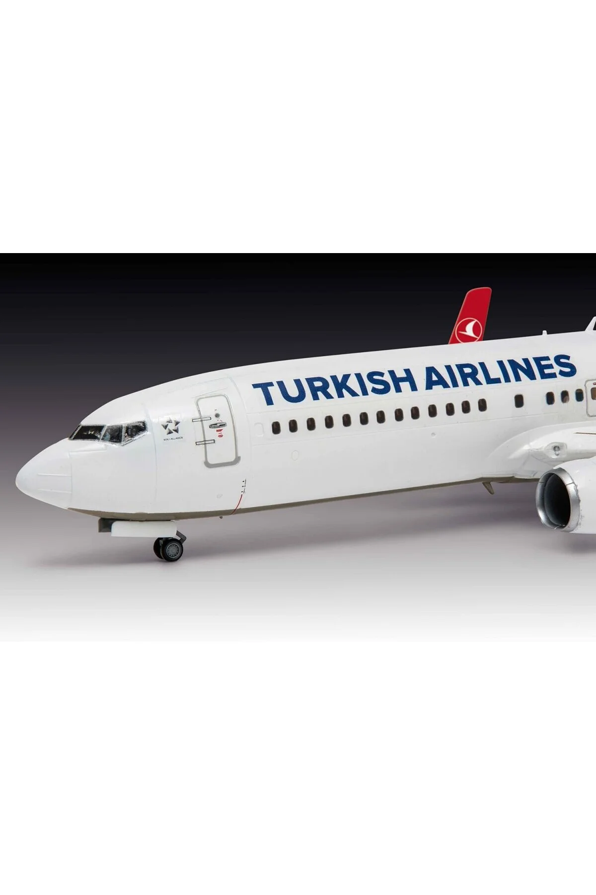 63772 Model Seti Boeing 737-800 "Türk Hava Yolları 1:144 Ölçekli Yapısız Plastik Mod