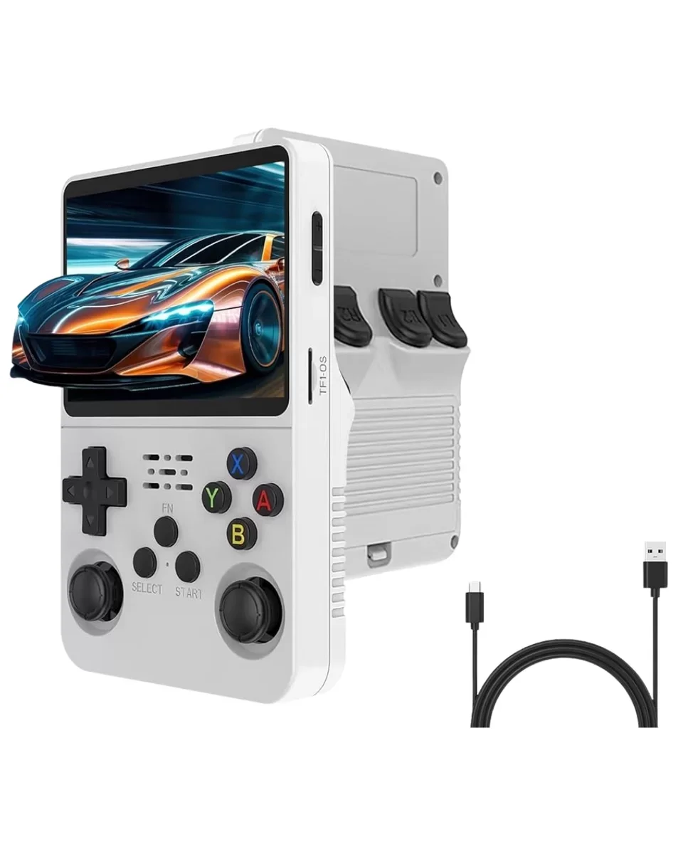 64 Bit Taşınabilir Retro Oyun Konsolu - Çift Kart Desteği ve HD Ekran