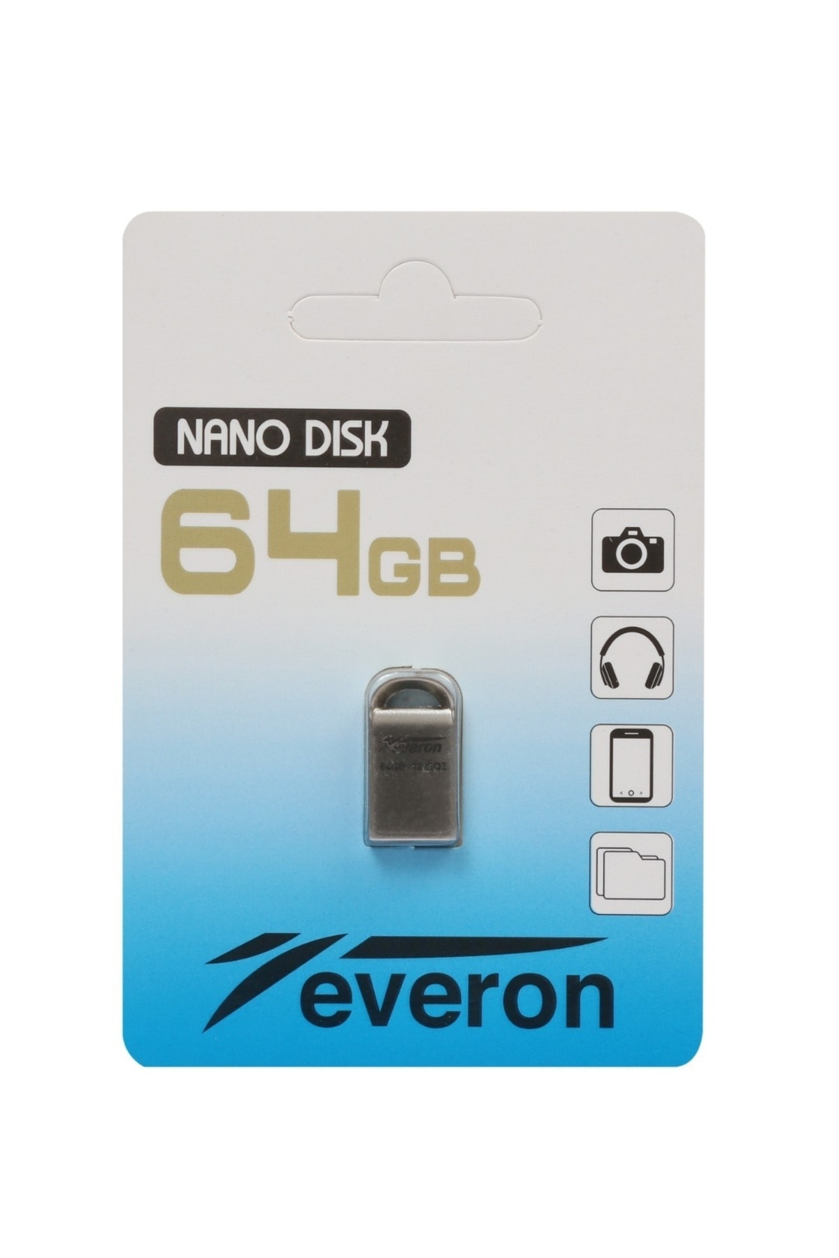 Everon 64 Gb Metal Flash Bellek Metal Tasarım Mini Usb Bellek Usb 2.0