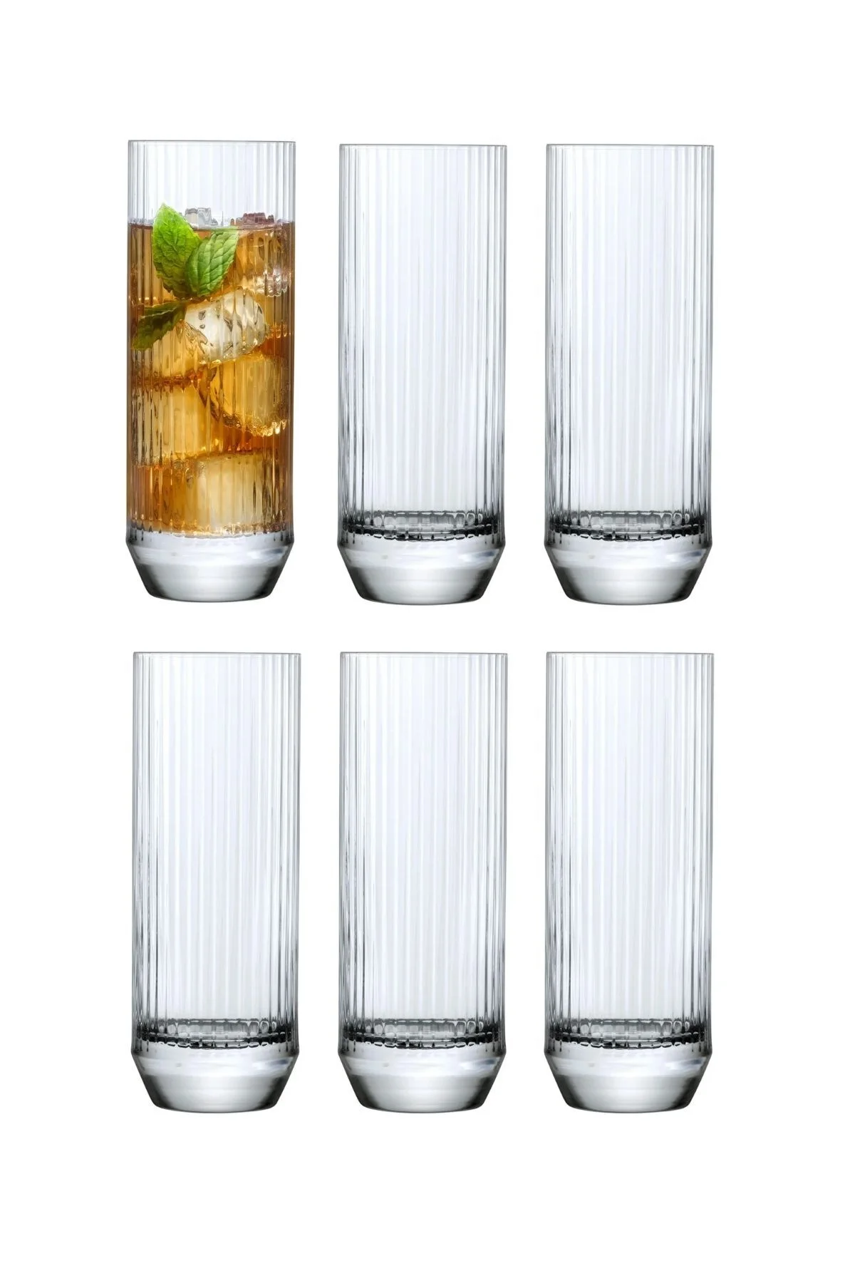 64152 BigTop Serisi Kristal Cam Meşrubat Kokteyl Bardağı 340cc - 6 Adet