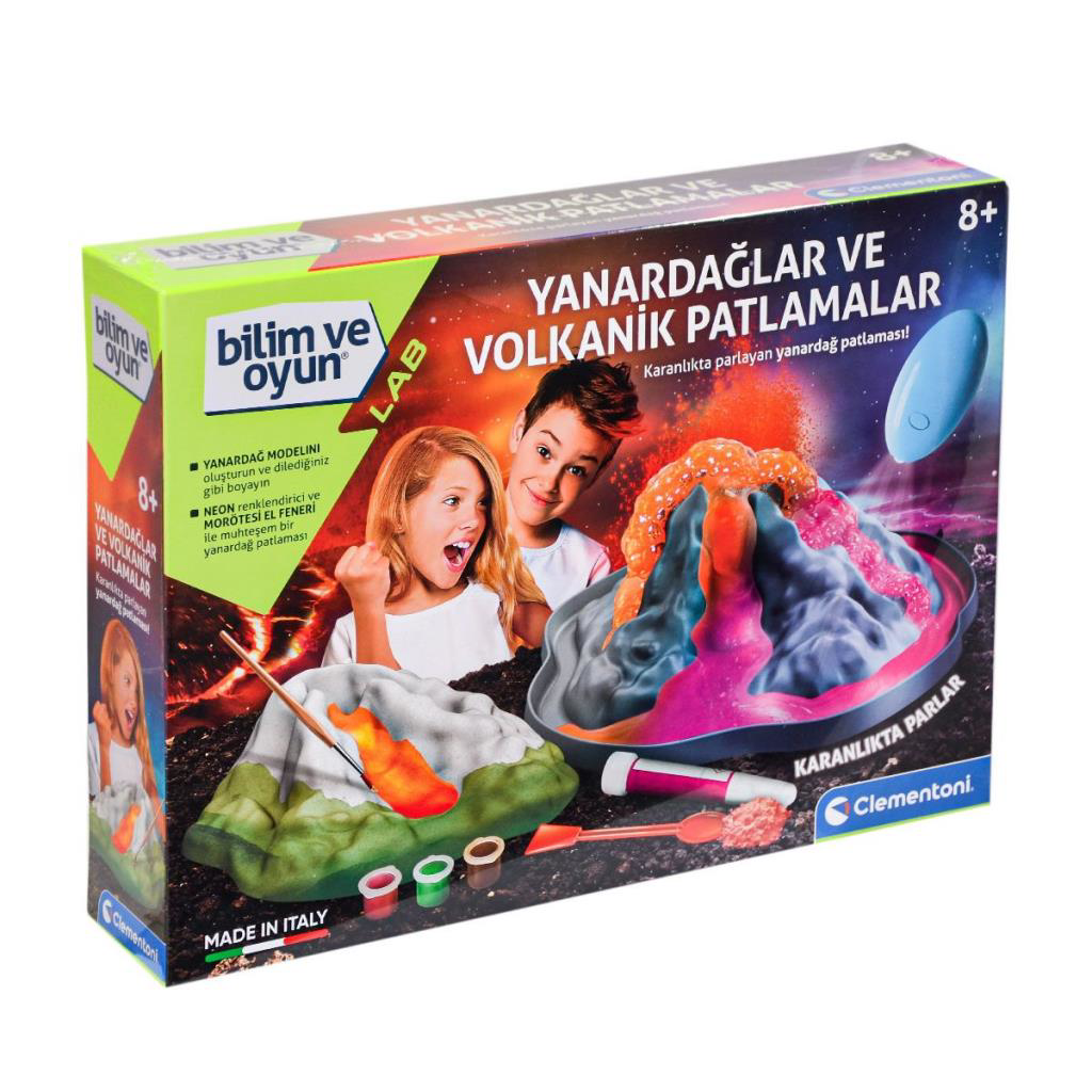 64193 Bilim ve Oyun - Yanardağlar ve Volkanik Patlamalar 64193 Bilim ve Oyun - Yanardağlar ve Volkanik Patlamalar