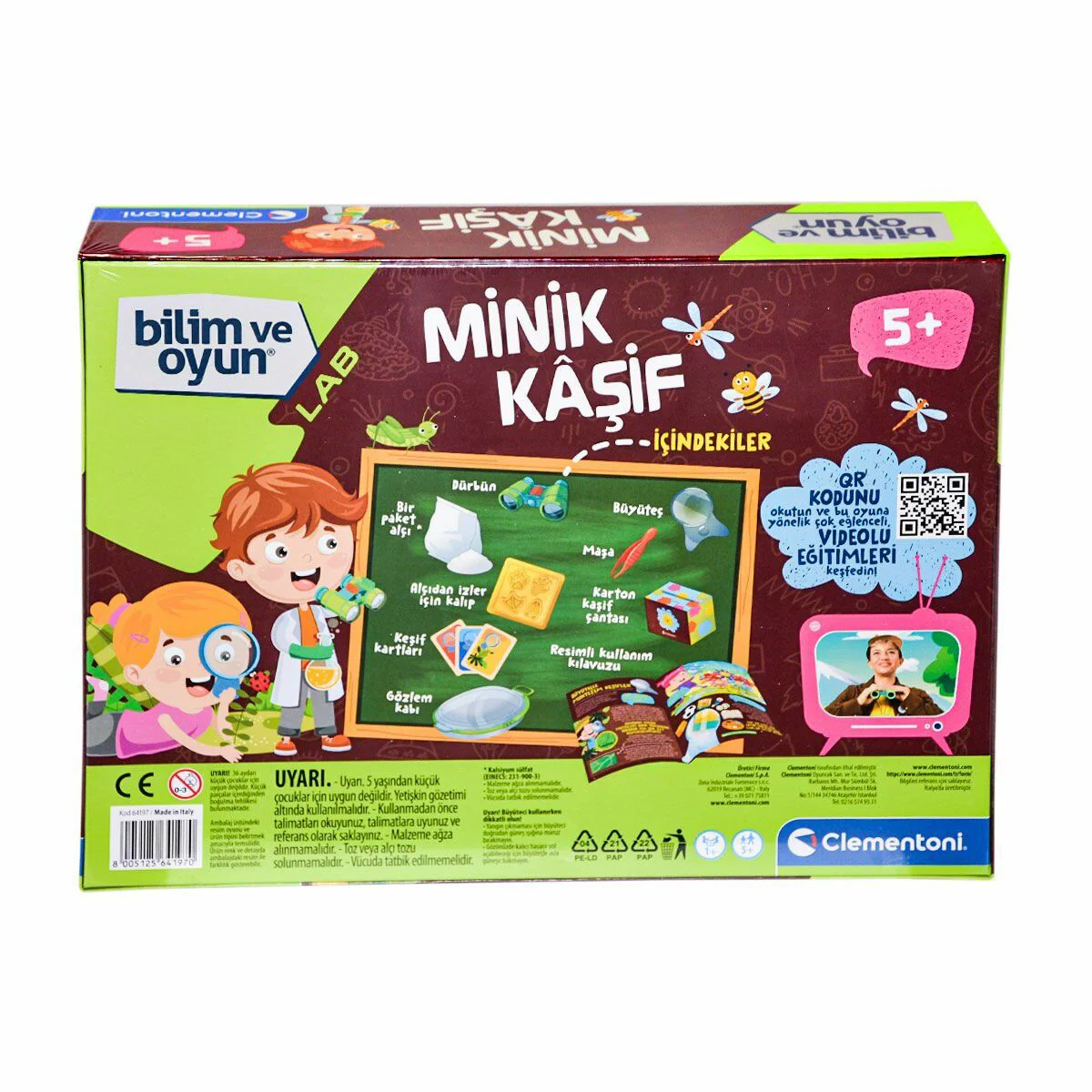 64197 Minik Kaşif - Bilim ve Oyun +5 yaş 64197 Minik Kaşif - Bilim ve Oyun +5 yaş