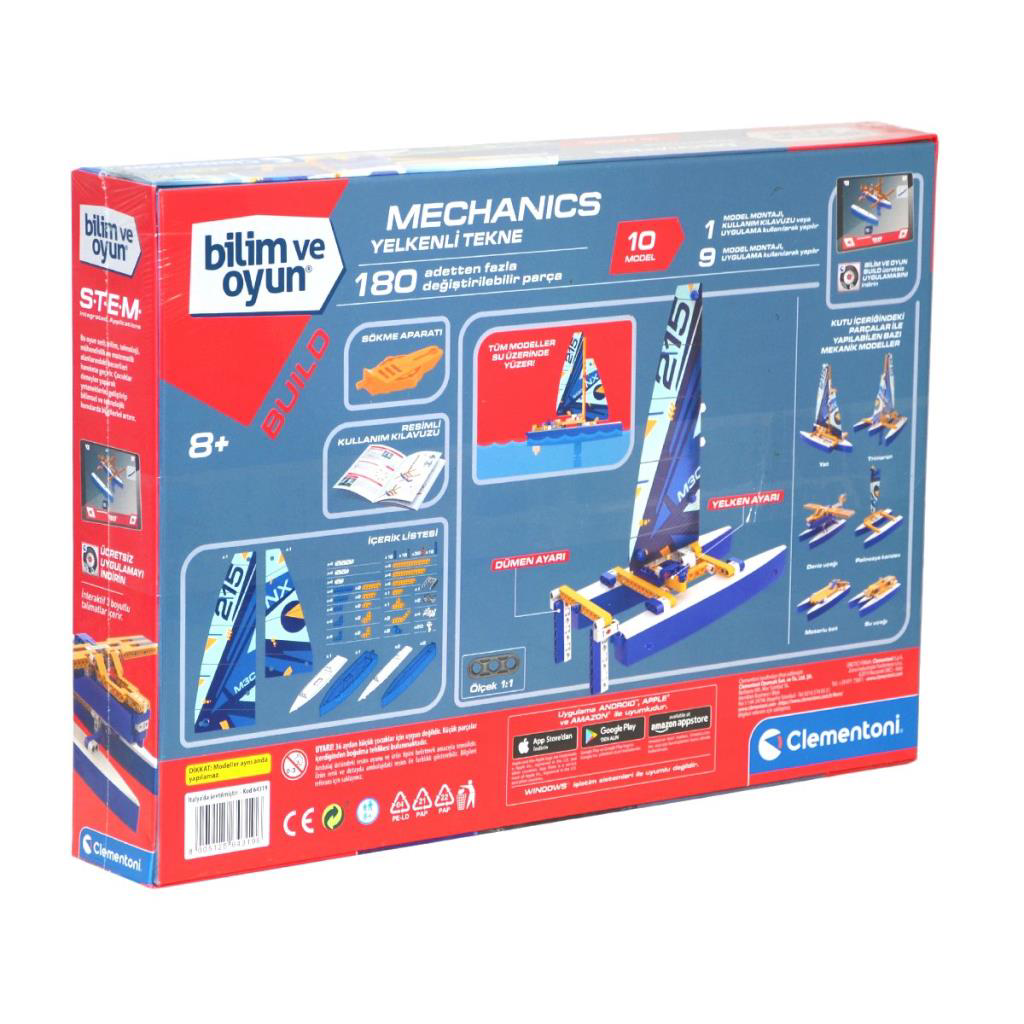 64319 Mekanik Laboratuvarı - Yelkenli Tekne +8 yaş 64319 Mekanik Laboratuvarı - Yelkenli Tekne +8 yaş