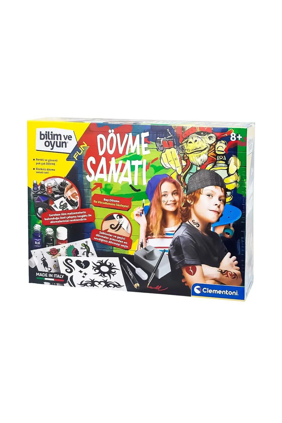 64329 Dövme Sanatı- Bilim Ve Oyun +8 Yaş