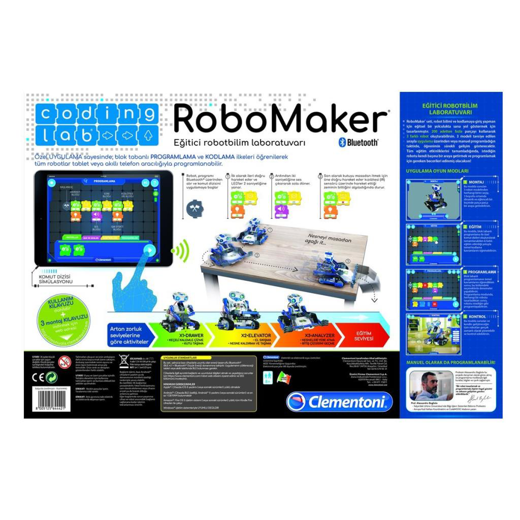 64442 Robotik Laboratuvarı - Robomaker Start +8 yaş 64442 Robotik Laboratuvarı - Robomaker Start +8 yaş