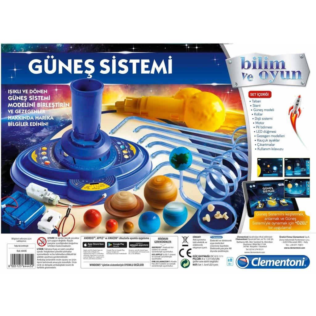 64445 Güneş Sistemi - Bilim ve Oyun +8 yaş 64445 Güneş Sistemi - Bilim ve Oyun +8 yaş
