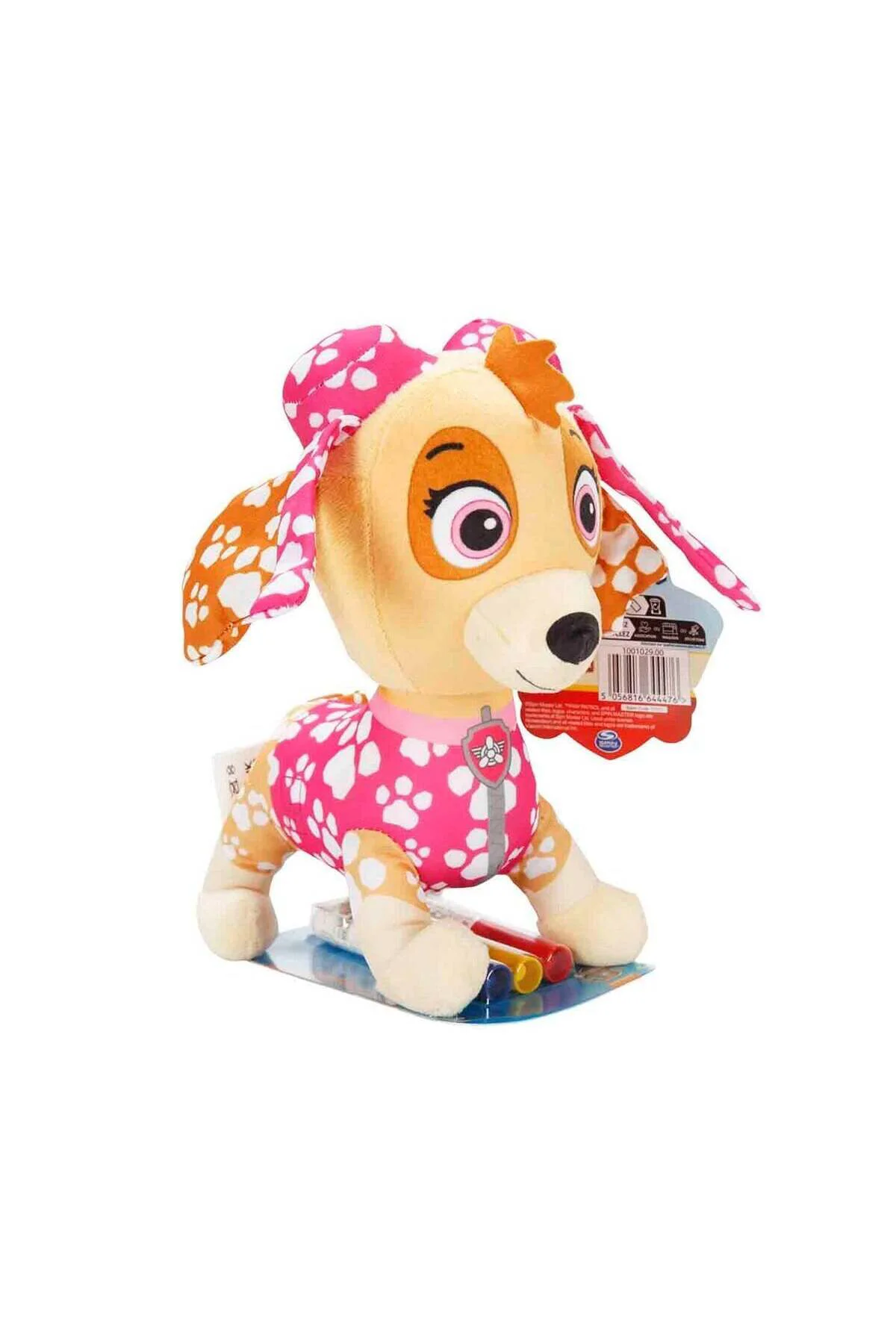 64446 SUN-HTI-SBR-FİGÜR PELUŞ PAW PATROL DOODLE PUPS BOYAMA KALEM