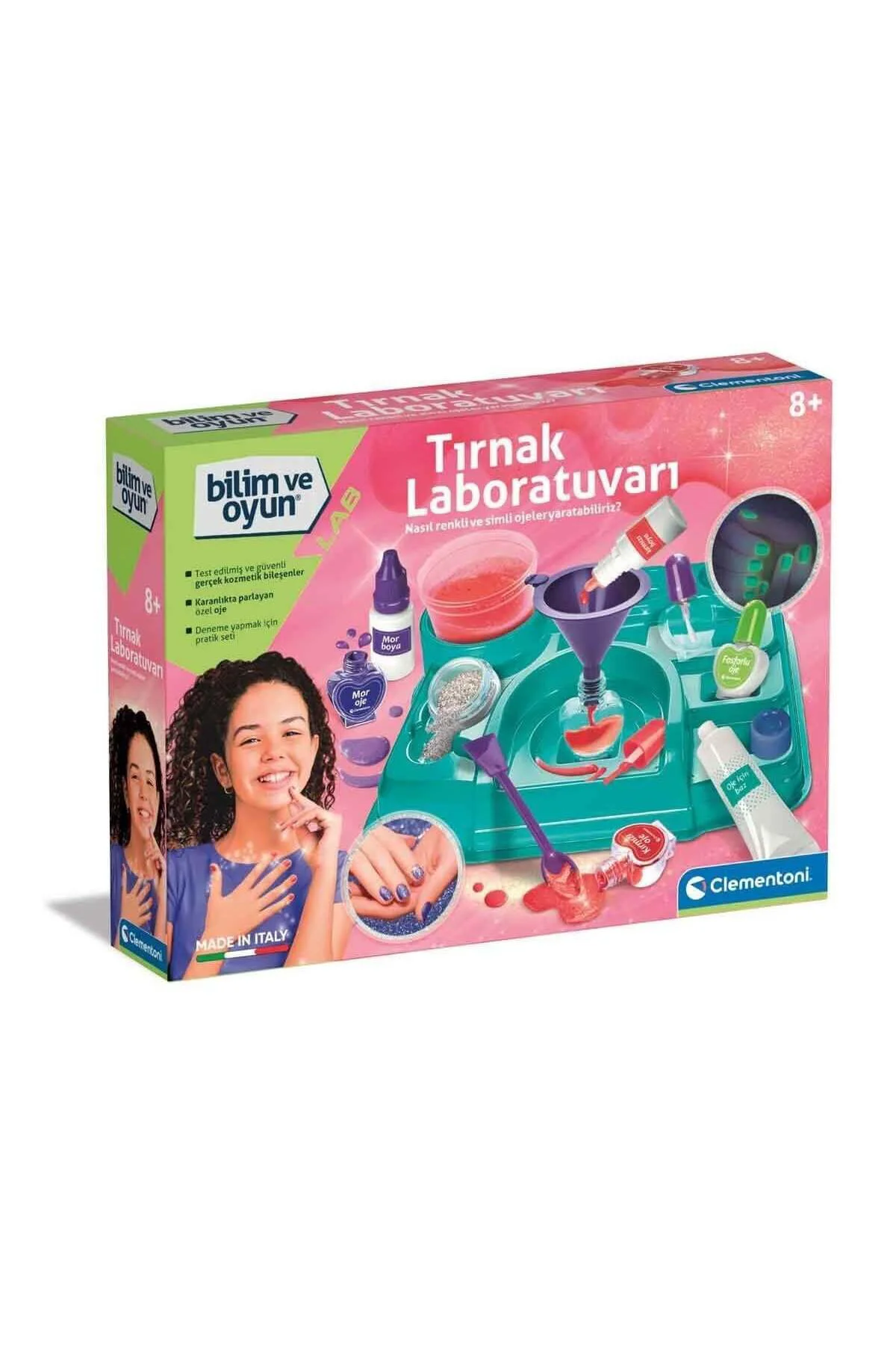 64471 Bilim Ve Oyun- Tırnak Laboratuvarı +8 Yaş 64471 Bilim Ve Oyun- Tırnak Laboratuvarı +8 Yaş
