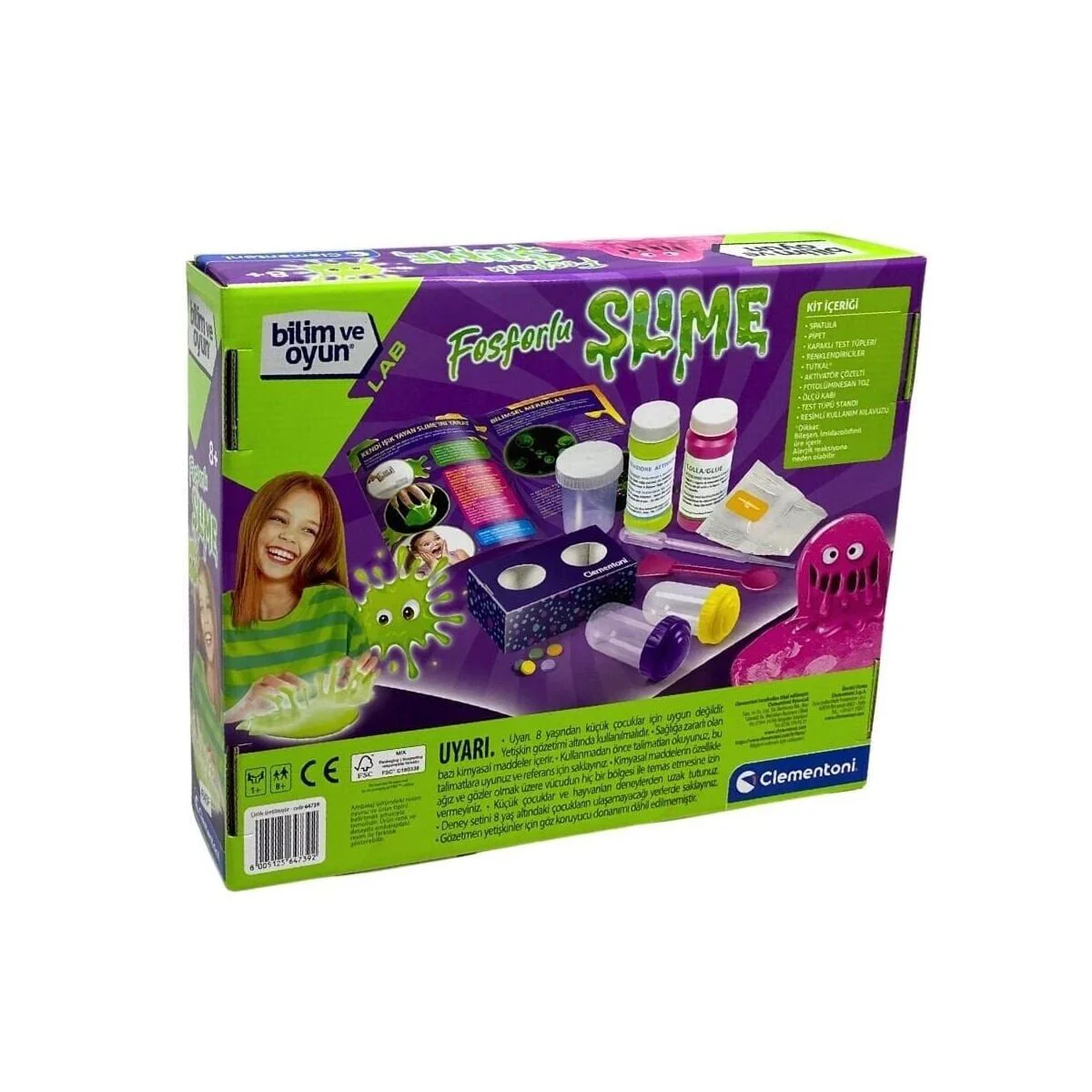 64739 Bilim ve Oyun - Fosforlu Slime Fiyatı, Yorumları ve Özellikleri