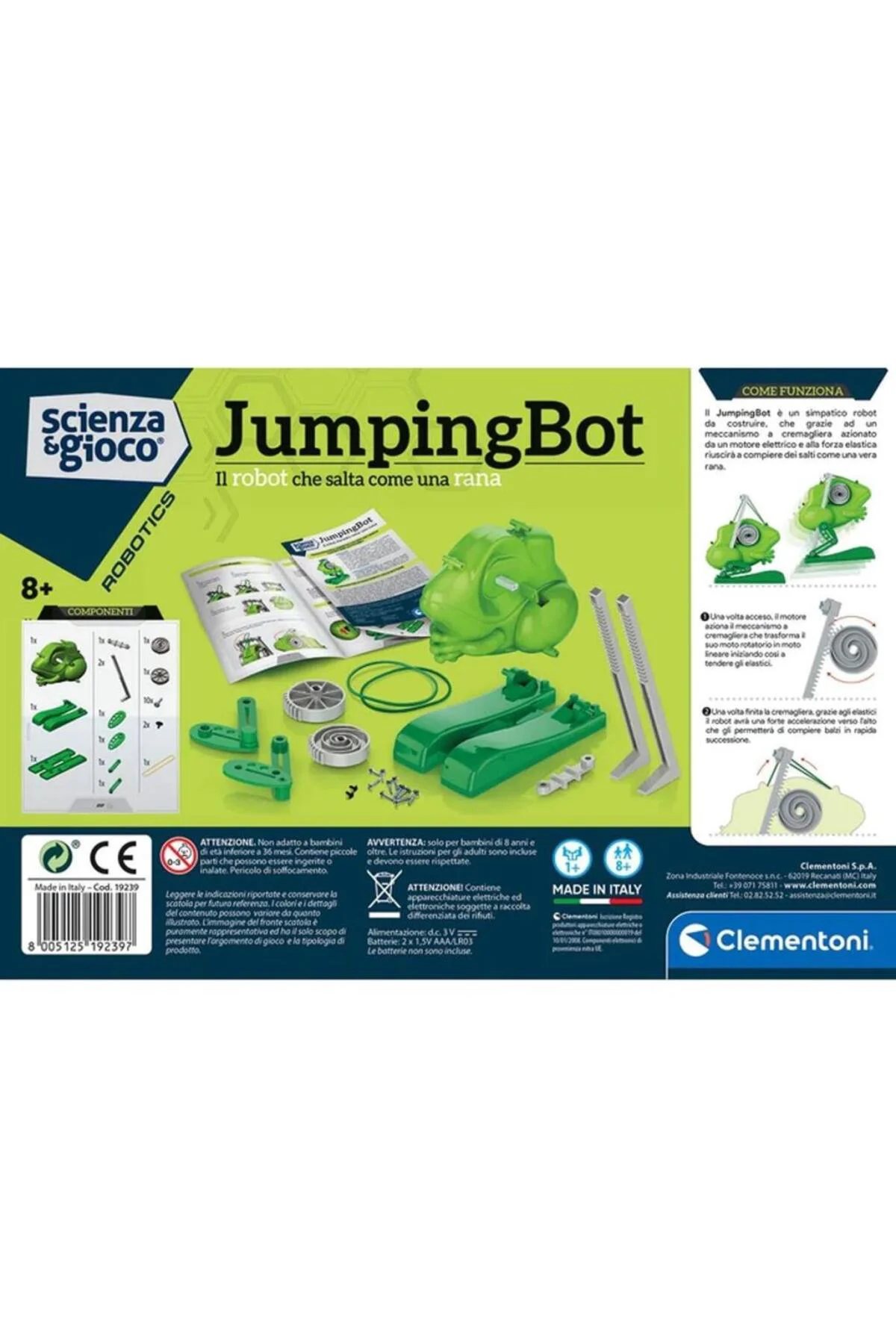 64956 Robotik Laboratuvarı - Jumpingbot +8 yaş