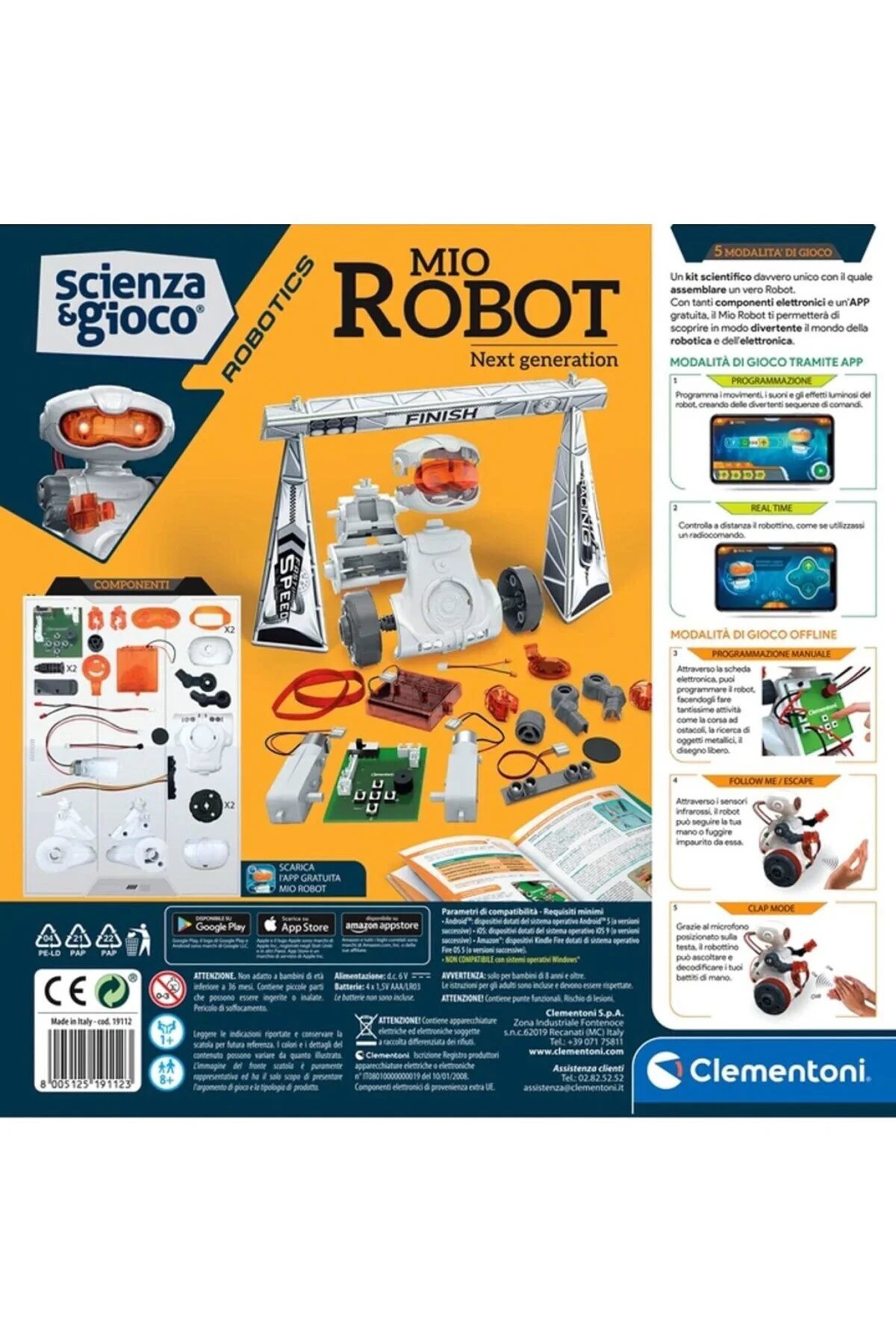 64957 Robotik Laboratuvarı - Mio Robot (Yeni Nesil) +8 yaş