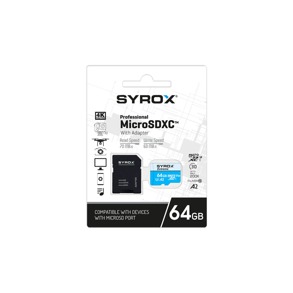 64GB hafıza kartı