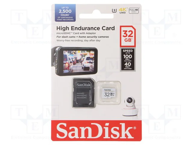 64GB MICRO SD ANDROID  SDSQQNR-064G-GN6IA for Dashcams & home mon