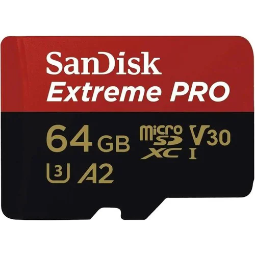 64GB MICRO SD EXTREME PRO SDSQXCU-064G-GN6MA 64GB 200MB/S 64GB MICRO SD EXTREME PRO SDSQXCU-064G-GN6MA 64GB 200MB/S