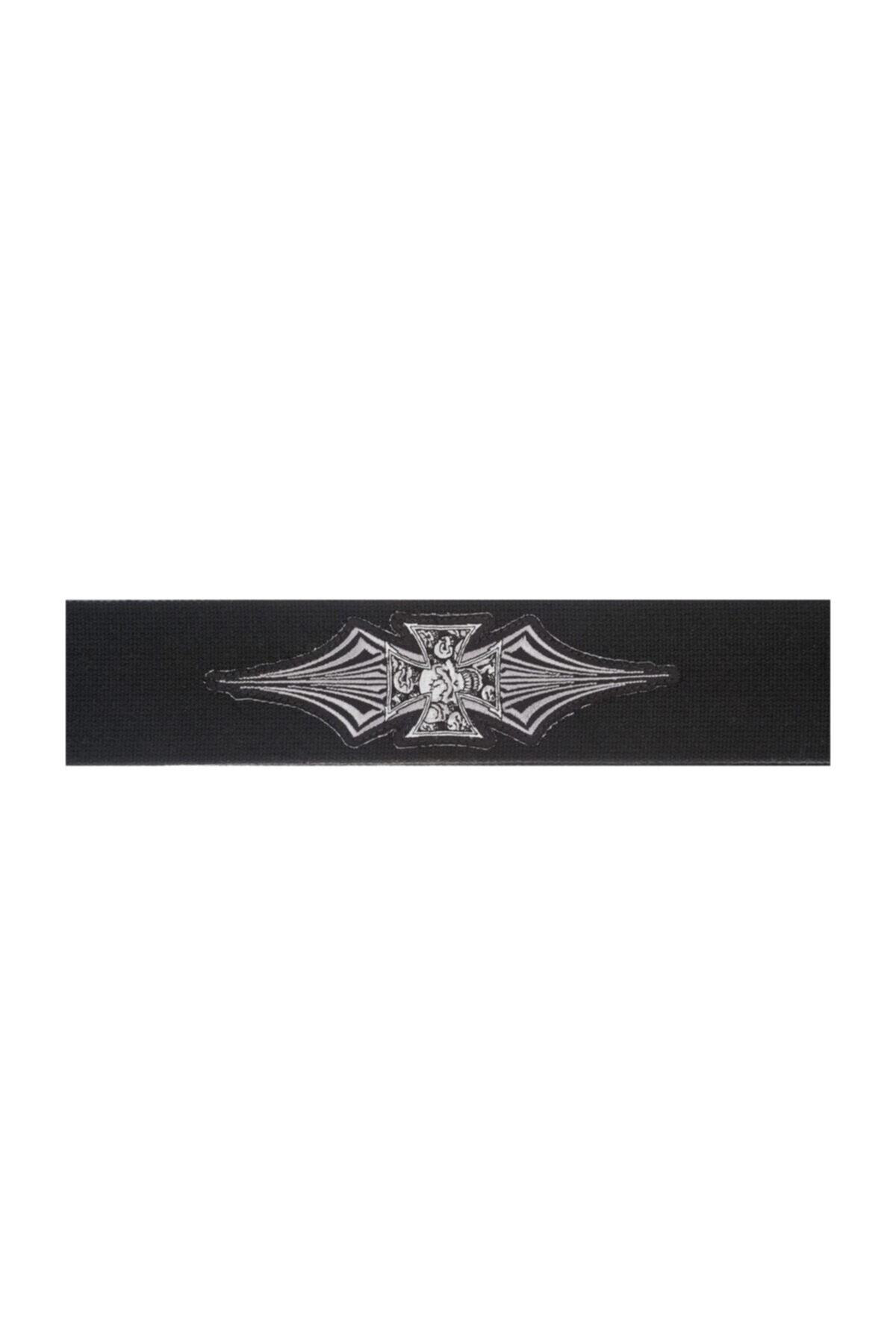 64p02 Gitar Askısı 64mm Dokuma Iron Cross