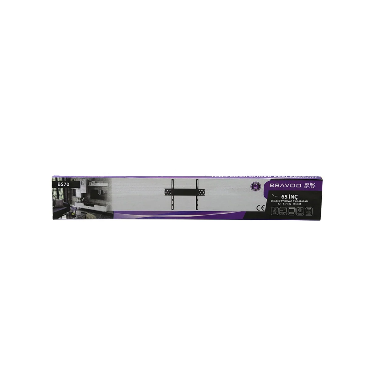 65 Inc - 32 Inc - 65 Inc Lcd Led Sabit Tv Askı Aparatı 82x165cm Bs-70 Bx40 Fiyatı, Yorumları ve Özellikleri