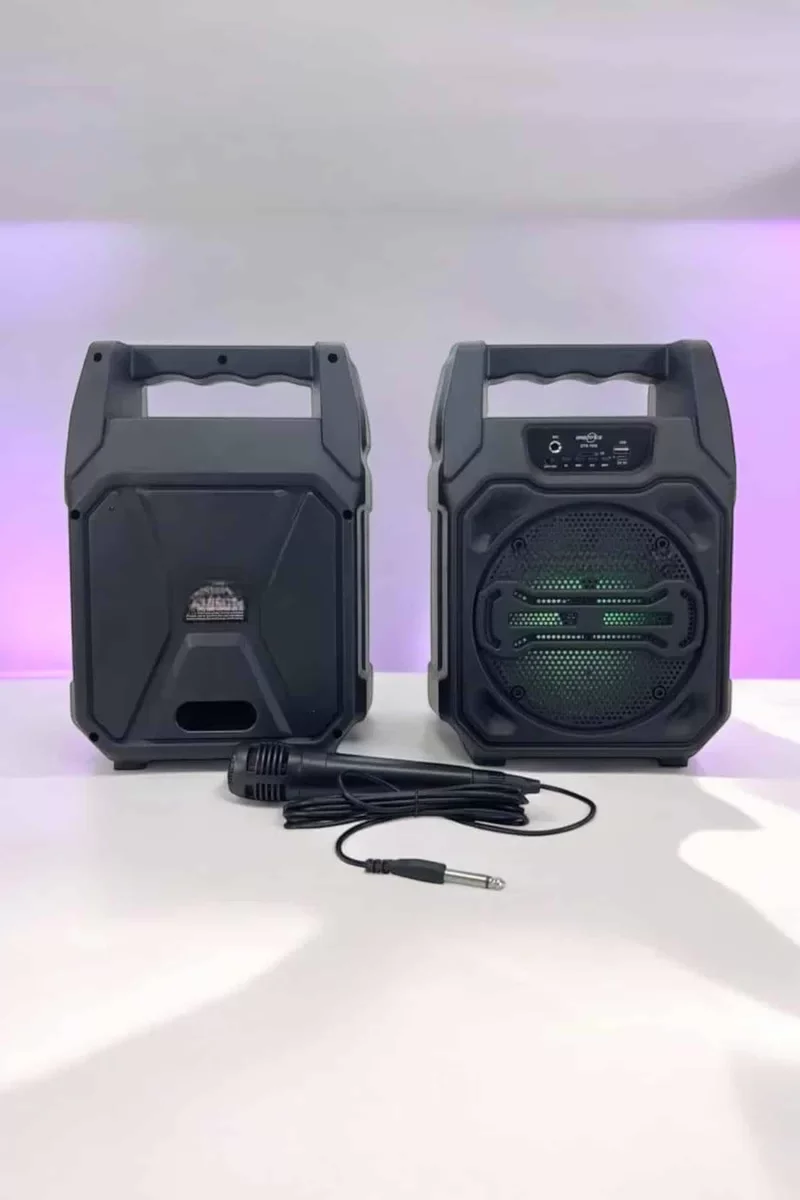 6.5 İnç Kablosuz Bluetooth Hoparlör - Yüksek Ses, Taşınabilir ve FM Radyolu Ses Cihazı