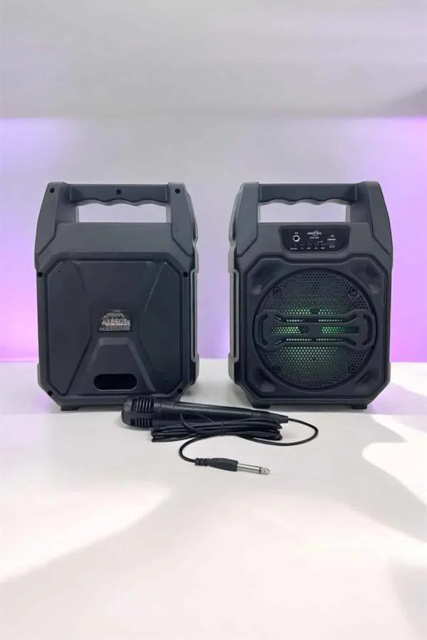 6.5 İnç Kablosuz Bluetooth Hoparlör - Yüksek Ses Kalitesi ve Uzun Pil Ömrü