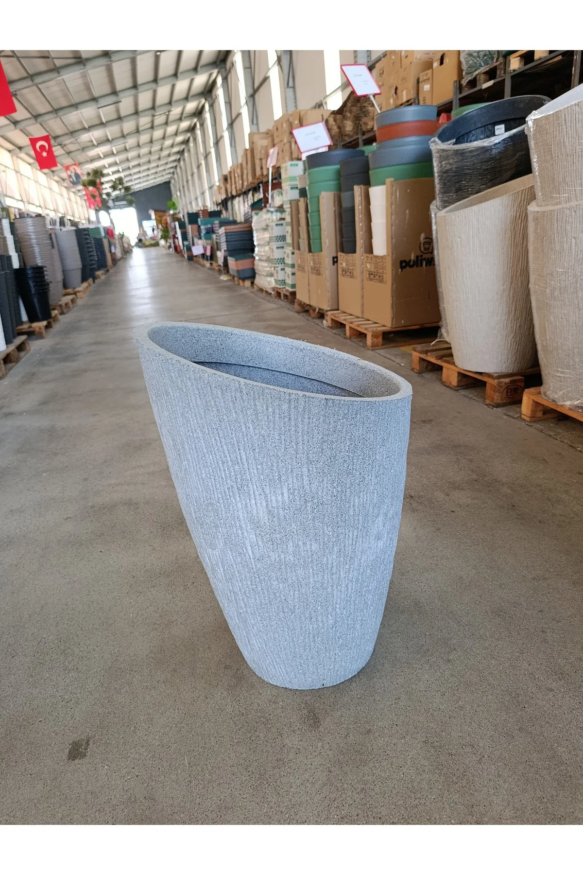 65 Litre Datça Dizayn Fiberglas Saksı 65 Litre Datça Dizayn Fiberglas Saksı - Görsel 8