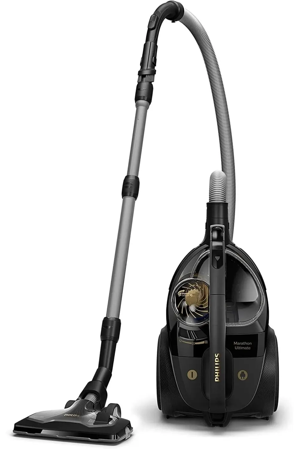 Philips 650W, 2.2L, Turbo Başlık, Marathon Ultimate Series, Toz Torbasız