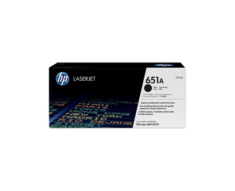 Hp 651A-Ce340a Siyah Orjinal Toner