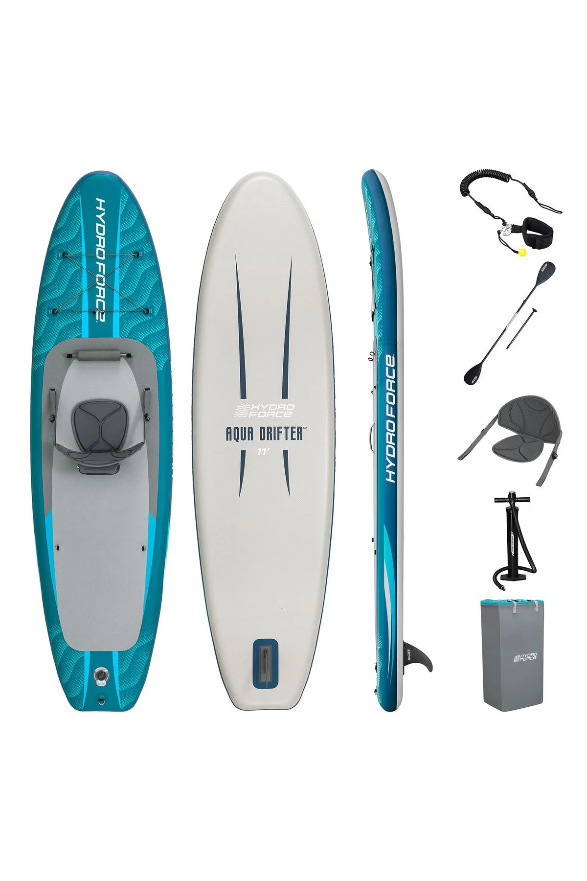 6532D Force SUP Aqua Drifter Paddle Board 335x91,5x15cm 6532D Force SUP Aqua Drifter Paddle Board 335x91,5x15cm