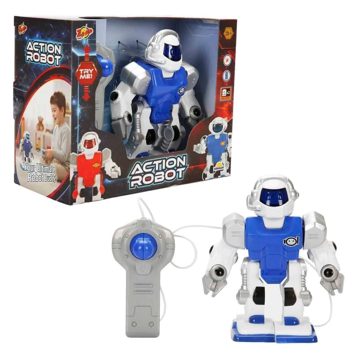 6534 SUN-SABC-ZAP-KK MİNİ ACTION ROBOT IŞIKLI 2A Fiyatı, Yorumları ve Özellikleri