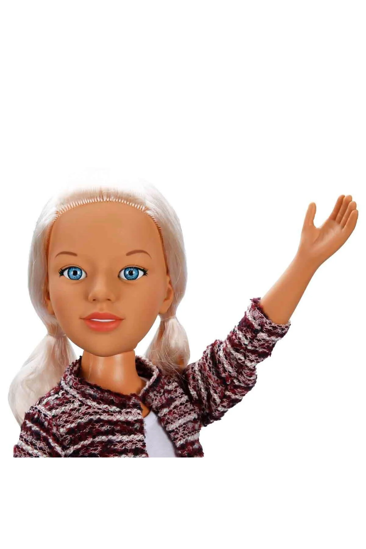 6588 SUN-SABC-DZM-MNK-BEBEK CLARA CLASSIC WALKING DOLL 80CM