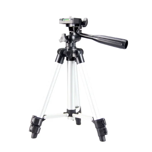 65cm Alüminyum Cep Telefonu+Kamera Tripod Stand - Stabil Çekim ve Kolay Taşıma