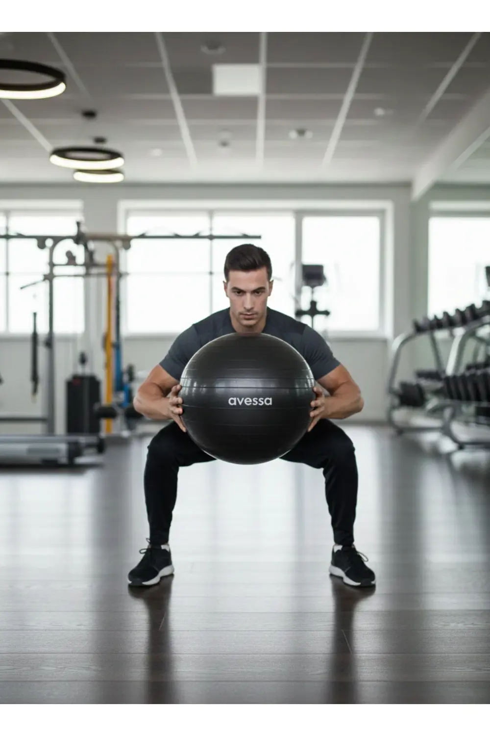 65CM Pilates Topu - Egzersiz - Yoga - Esneme - Boy Uzatma - Esnek