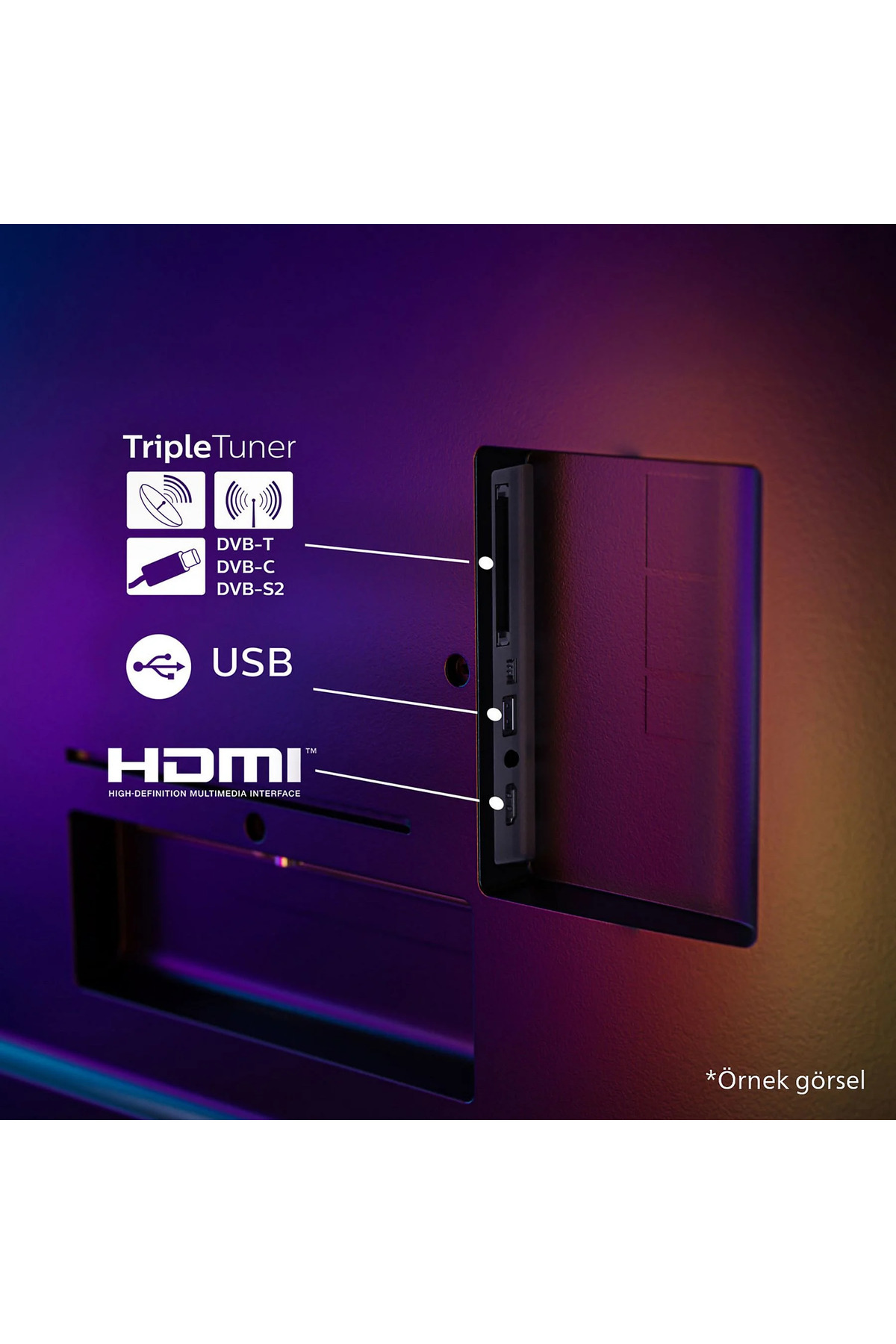 65PUS9000/62 65'' 164 Ekran Uydu Alıcılı 4k Ultra HD Titan Ambili