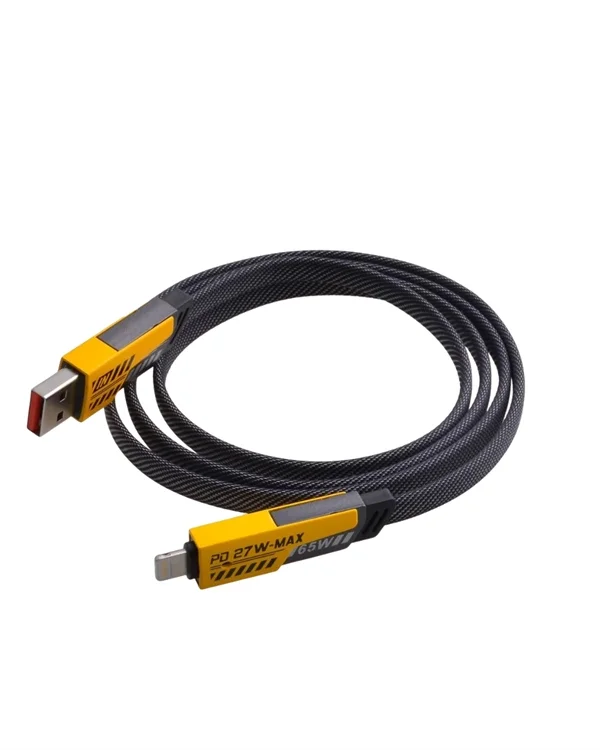 65W 4'ü 1 Arada Çoklu Şarj Kablosu – USB-C, USB-A, Lightning, Veri ve Şarj Desteği Yeni Nesil